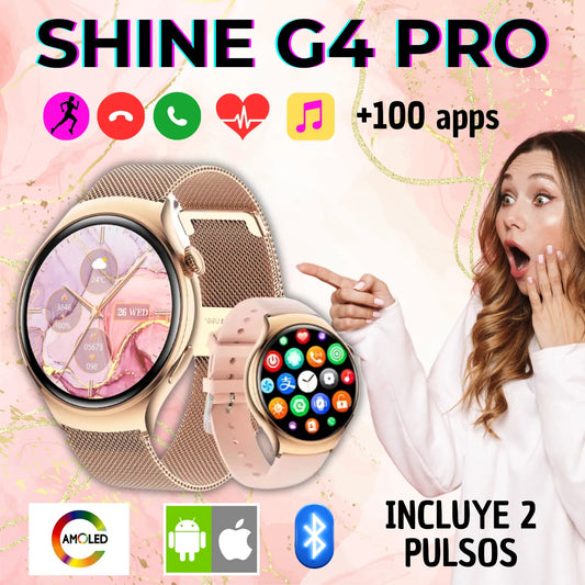 SMARTWATCH SHINE G4 PRO - MUJER