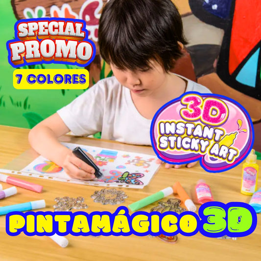 PINTAMÁGICO 3D - STICKERS AL INSTANTE